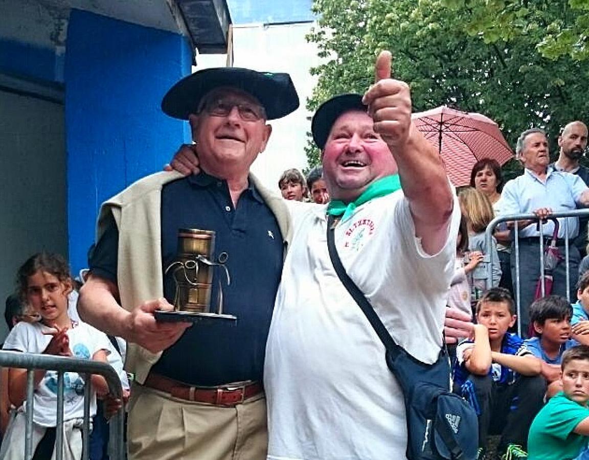 Ganadores del Campeonato de Sagardoa de Altza